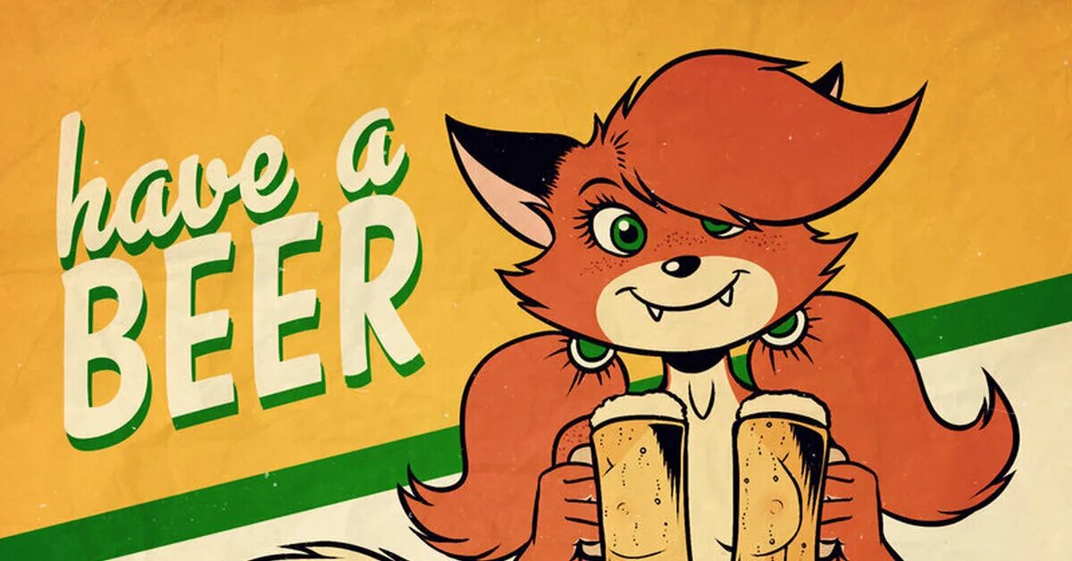 Fox pop. Fox-pop patty foxy. лиса с пивом. лиса с пивом арт.