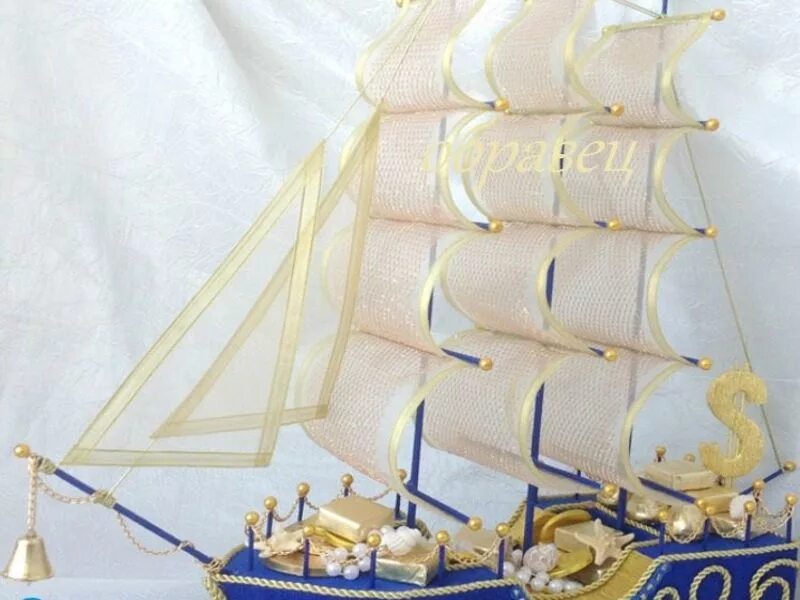 Как сделать парус из ткани. Корабль из пенопласта. кораблик из пенопласта с парусами. корабль из конфет. корабль из конфет своими руками.