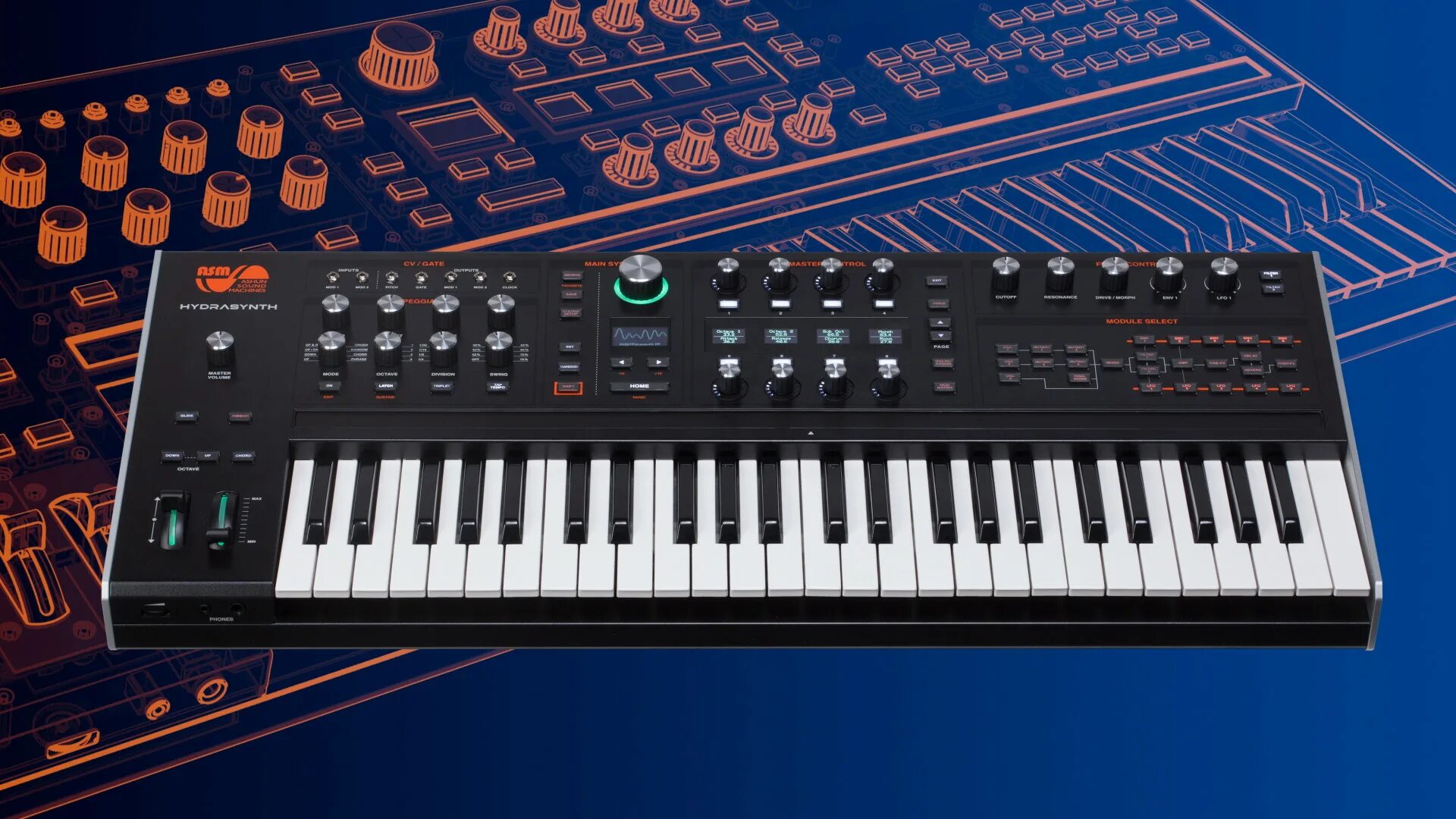 Synth palace. Asm hydrasynth keyboard. синтезатор asm hydrasynth desktop. new synth 2025. синтезатор 2560 asm2x.