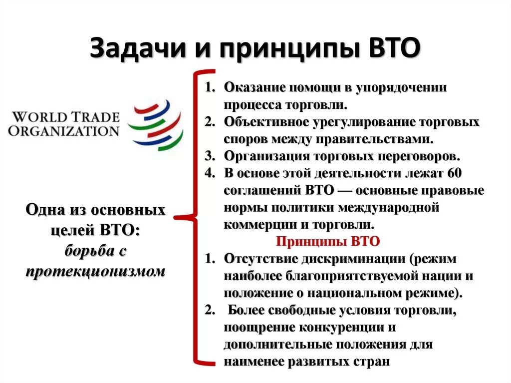 Основные мировые организации. Принципы построение торговой системы ВТО. Всемирная торговая организация (ВТО) функции. ВТО- Всемирная торговая организация цели и задачи. Всемирная торговая организация основные цели организации.