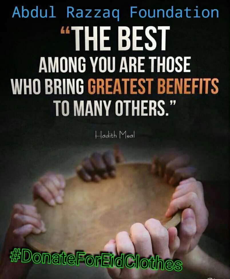 Islamic Charity. Quotes about Charity.