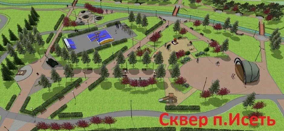 В Манином парке завершился очередной этап благоустройства Портал города Верхняя 