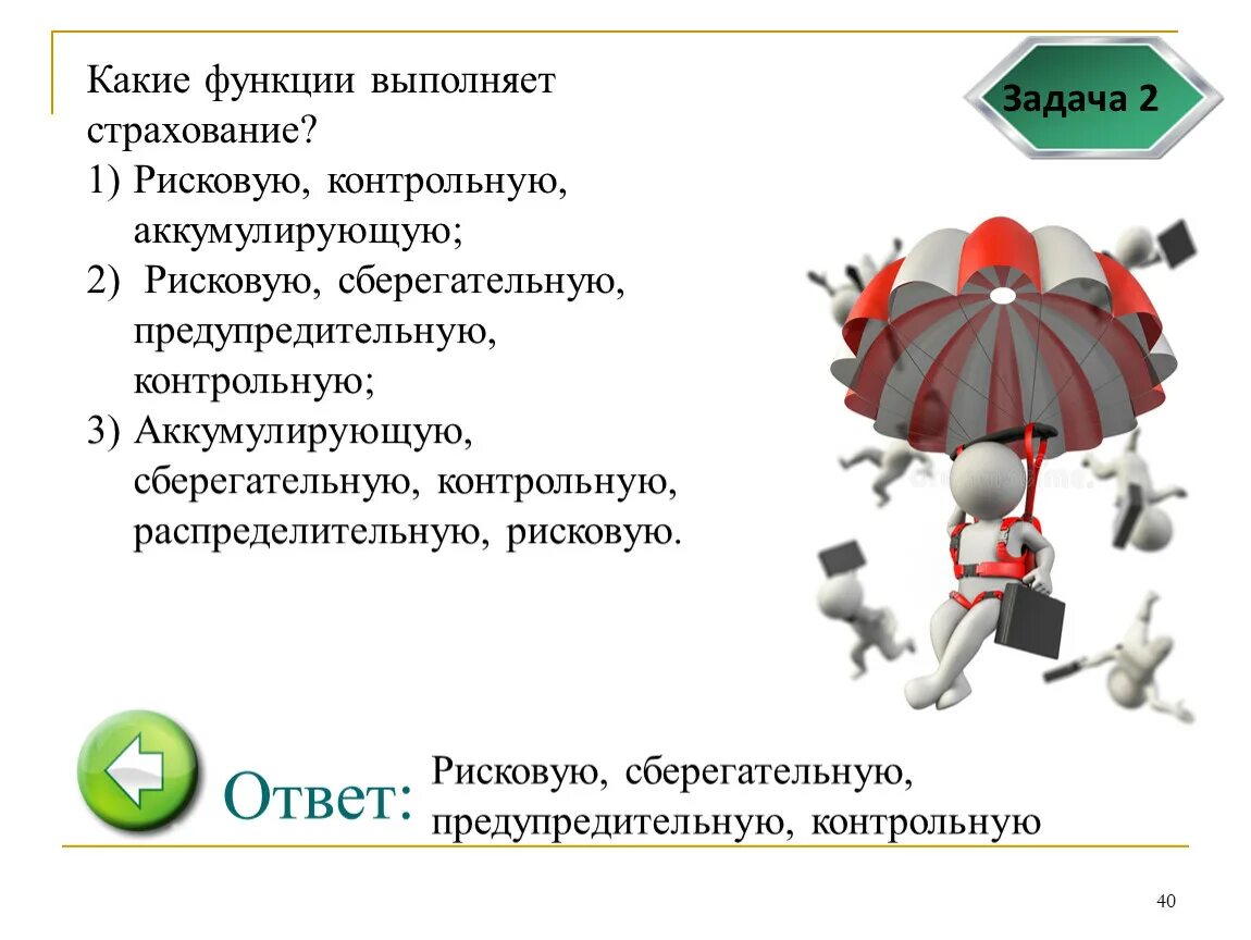 Какие функции выполняет страхование. Страхование не выполняет функцию:. Какие функции выполняет страховая компания. Какую функцию выполняет.