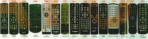 Пульт huayu dvb t2