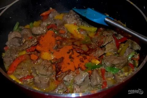 Тушеные овощи с подливкой