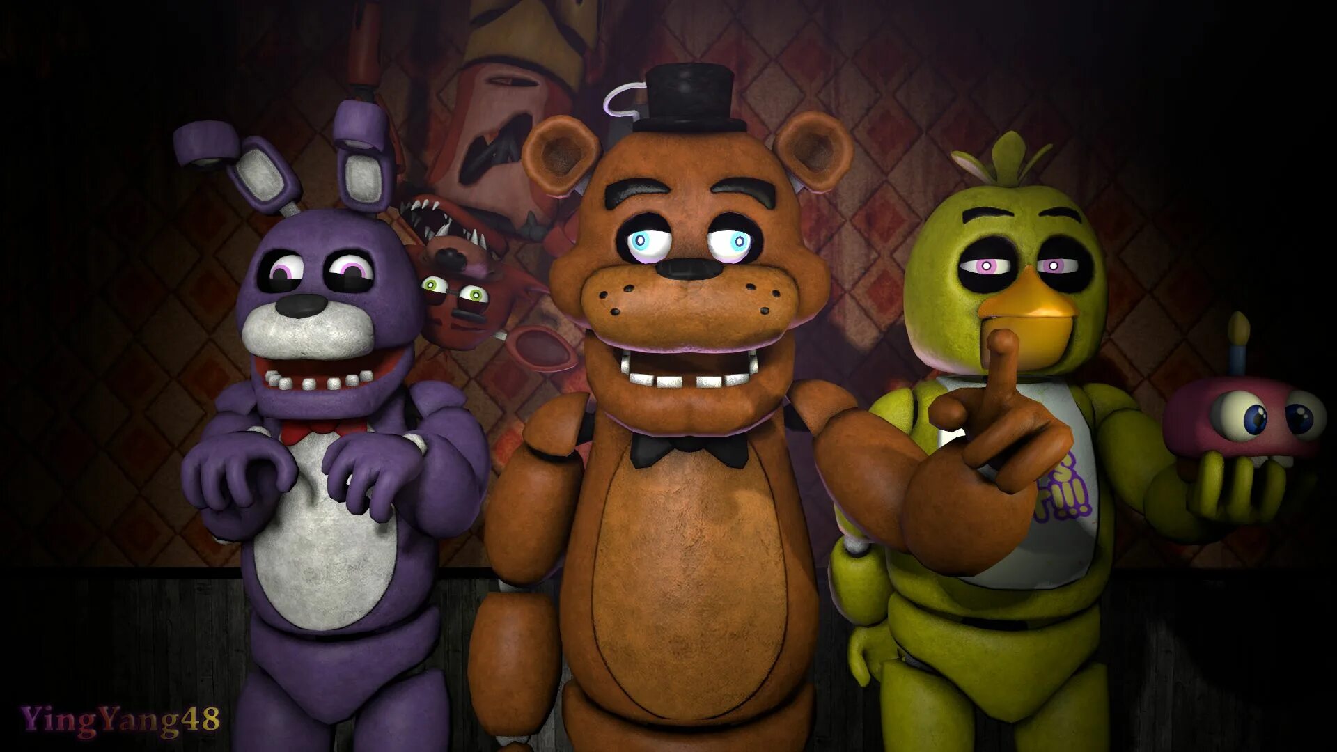 Фнаф 1.12 2. Five Nights at Freddy's Фредди. Фредди Five Nights. Five Nights at Freddy's 1 часть. Five Nights at Freddy's 5.