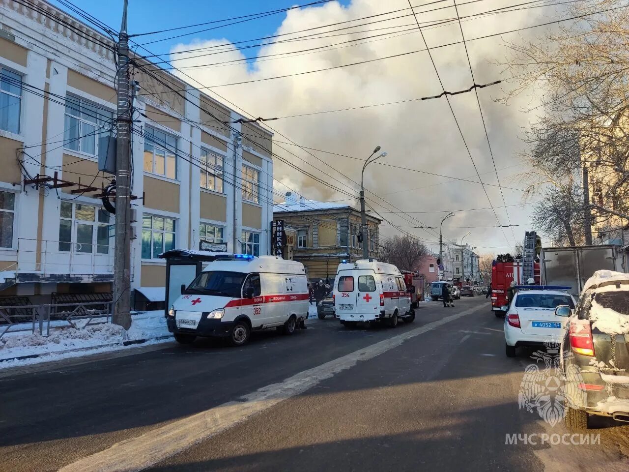 Новости 11 1 2023. Некрасовская 25 а пожар. Самара Некрасовская. Пожар Самара.