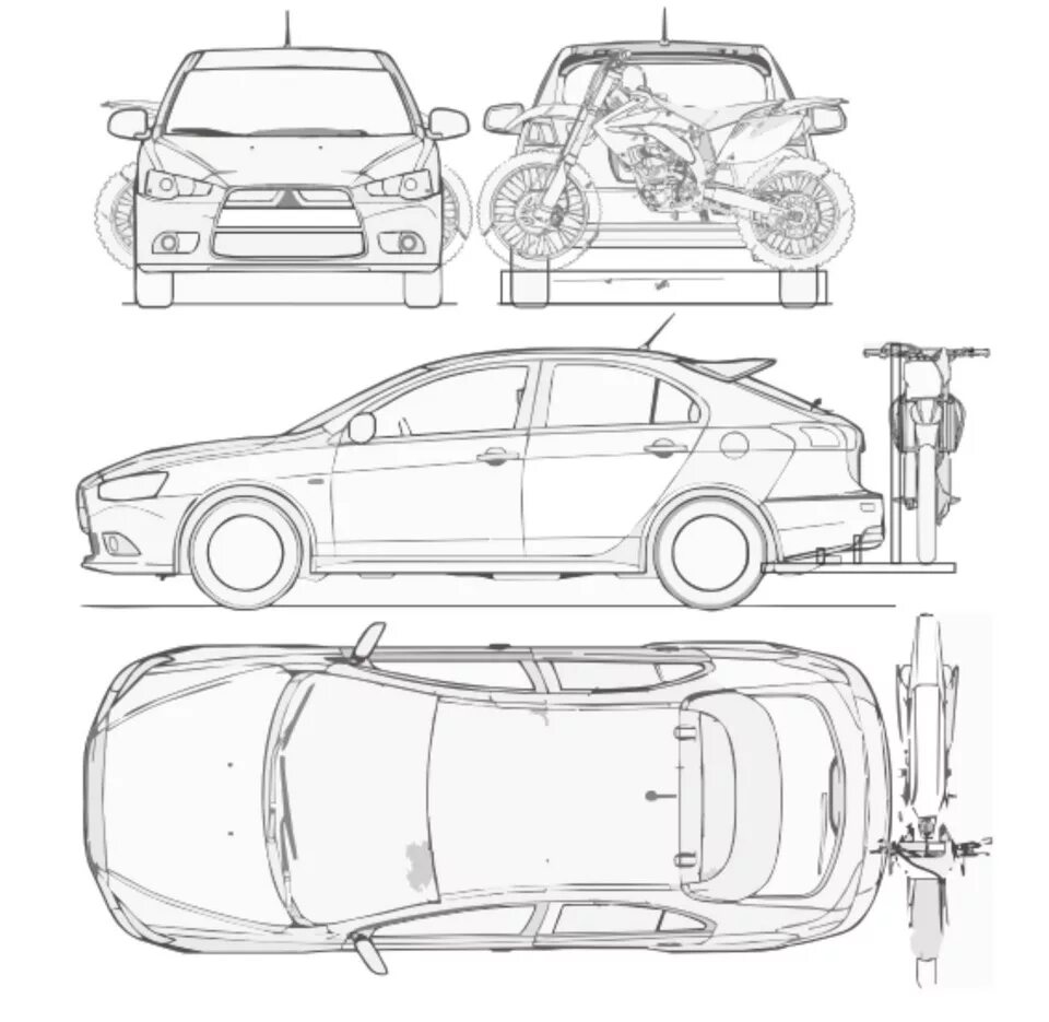 Mitsubishi lancer схема