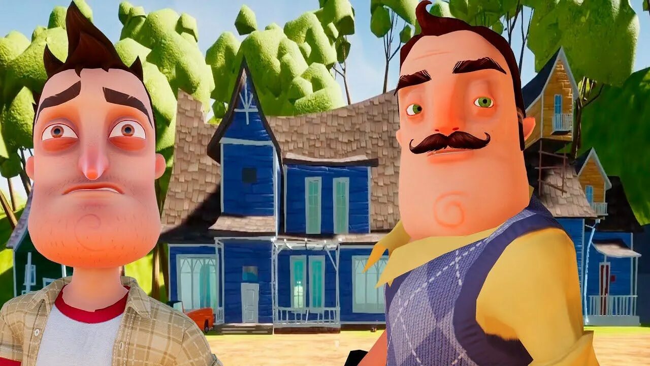 Включи смешной привет сосед. Привет сосед 2. hello neighbor 2 ворон. привет сосед 2 ворон. привет сосед ворона.