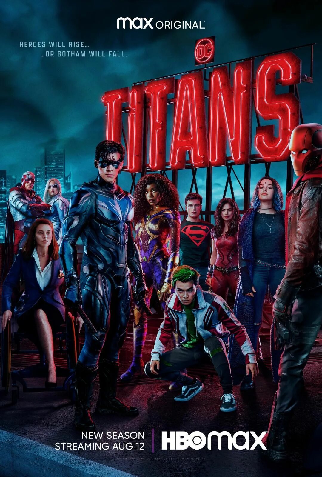 New Releases Titans Trailer Max Original Web series 2023 Watch now - YouTube