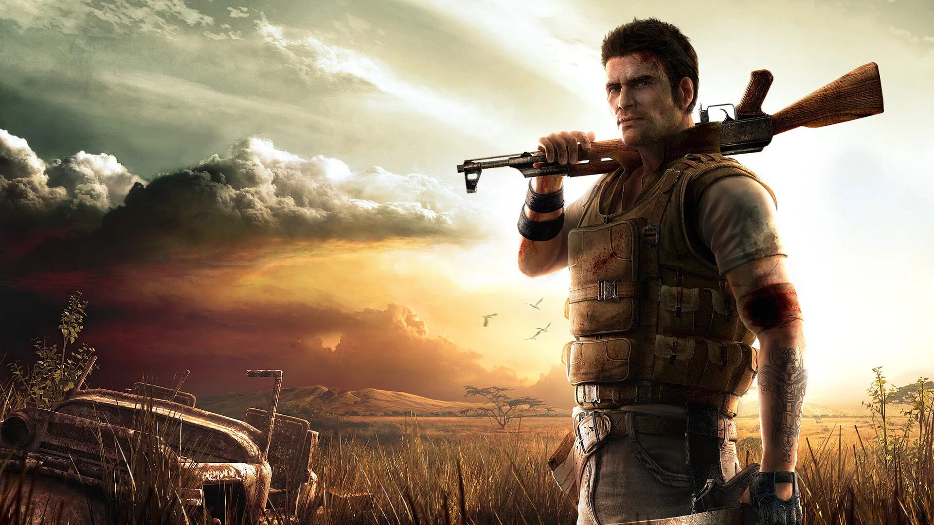 Рабочий стол игры программы. Far Cry 2. Джек Карвер far Cry. Far Cry 2 poster. Лонгин far Cry 2.