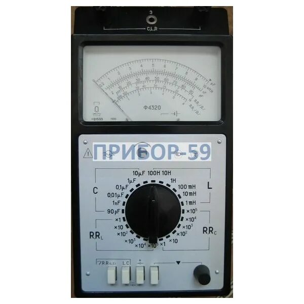 Прибор комбинированный Ц43101 (стрелочный мультиметр Ц-43101). Электрическая при