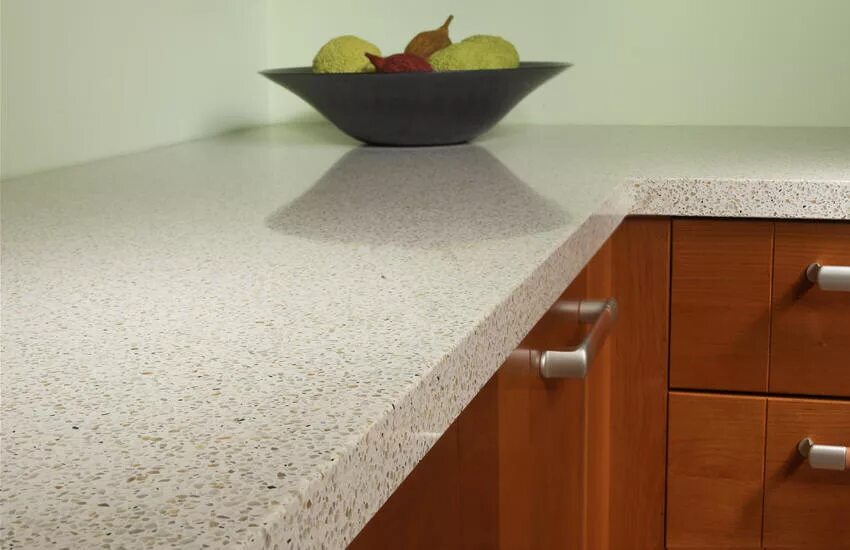 Кварц Caesarstone 6270. Гранилюкс 169. Мойка Bienstone line GMA-236. S63009 MS столешница.