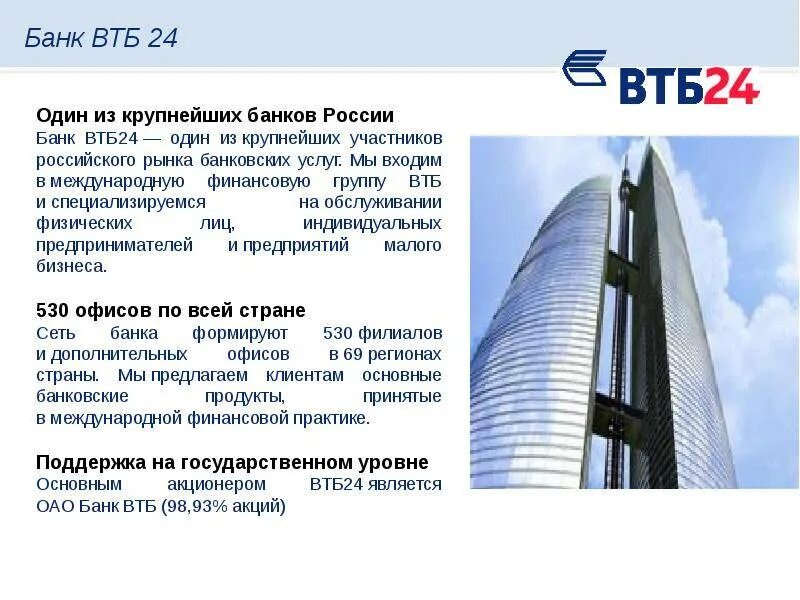 Миссия втб