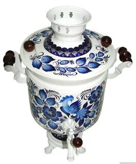 Самовар гжель