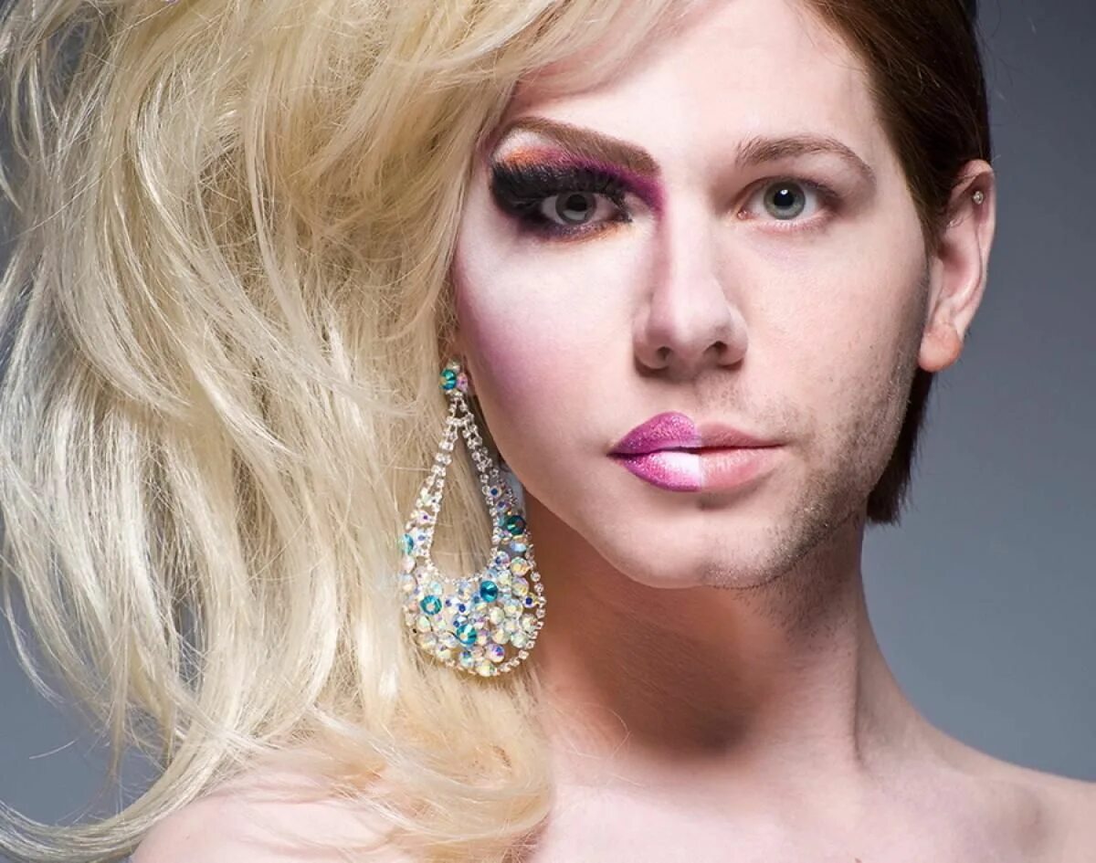 Мужчина в образе женщины. Трансвестит трансгендер травести. Травести (амплуа). Трансвестизм это. Макияж для мужчин.