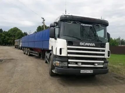 Тягач седельный бу с прицепом