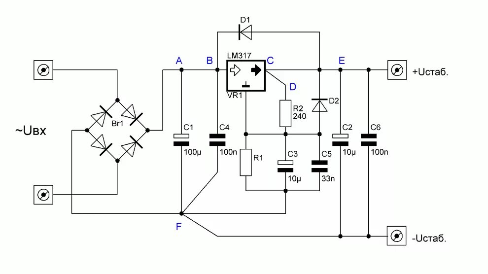 Стабилизатор на лм317. Lm317 схема включения с регулировкой напряжения. Регулятор напряжения на lm317 схема. Lm317t регулятор напряжения схема подключения. Регулятор напряжения lm317t