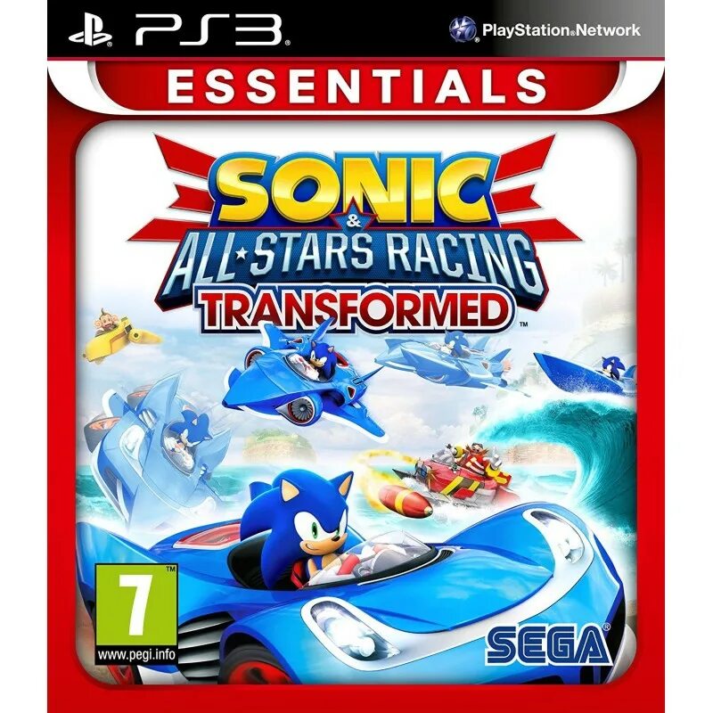 Соник пс3. Sonic Sega all-Stars Racing ps3. Игра Соник на ps3. Sonic all Stars Racing transformed игрушки. Ps3 Sonic & all-Stars Racing transformed (английская версия).