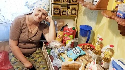 Деревенская жизнь очень многодетной