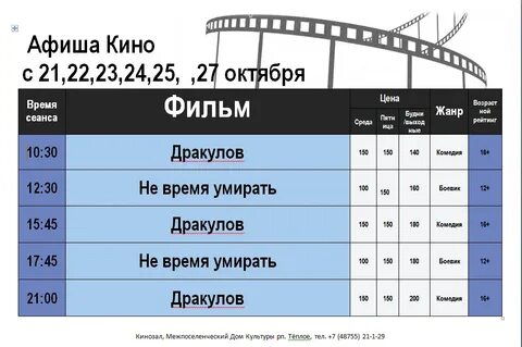 Форум кинотеатр расписание на завтра