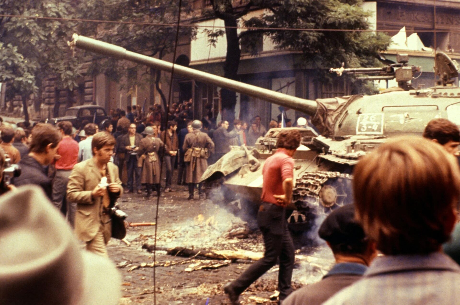 1968 год фото. Вторжение в чехословакию 1968.