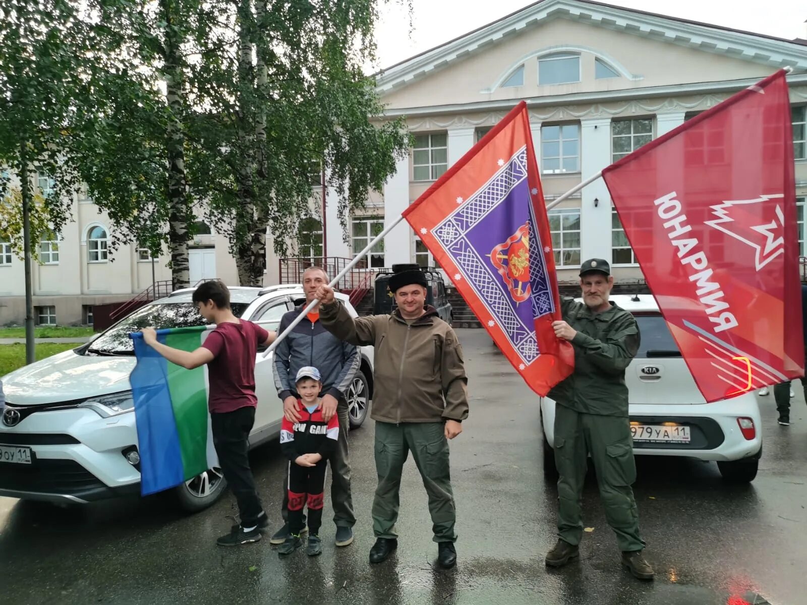 Автопробег в поддержку сво в Дзержинске. Автопробег в поддержку в Кемерово.