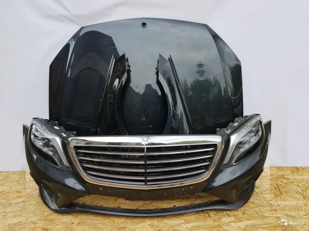 Бампера капоты крылья купить. Mercedes w222 капот. Капот 222 Мерседес. Капот АМГ w205. Капот Мерседес АМГ.