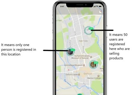 Flutter map