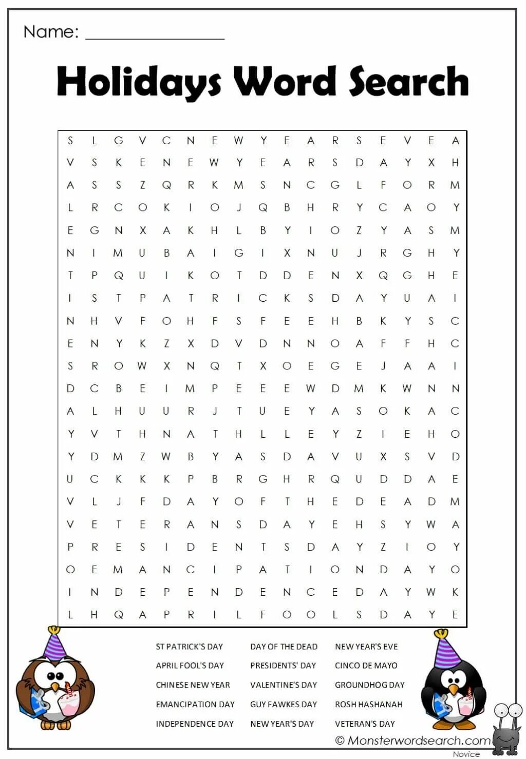 Activity searching