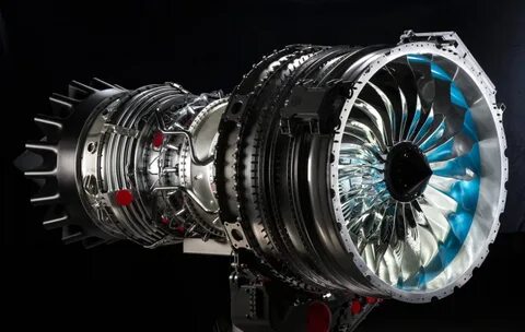 Современный авиационный двигатель