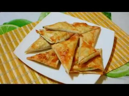 Конвертики с зеленым луком
