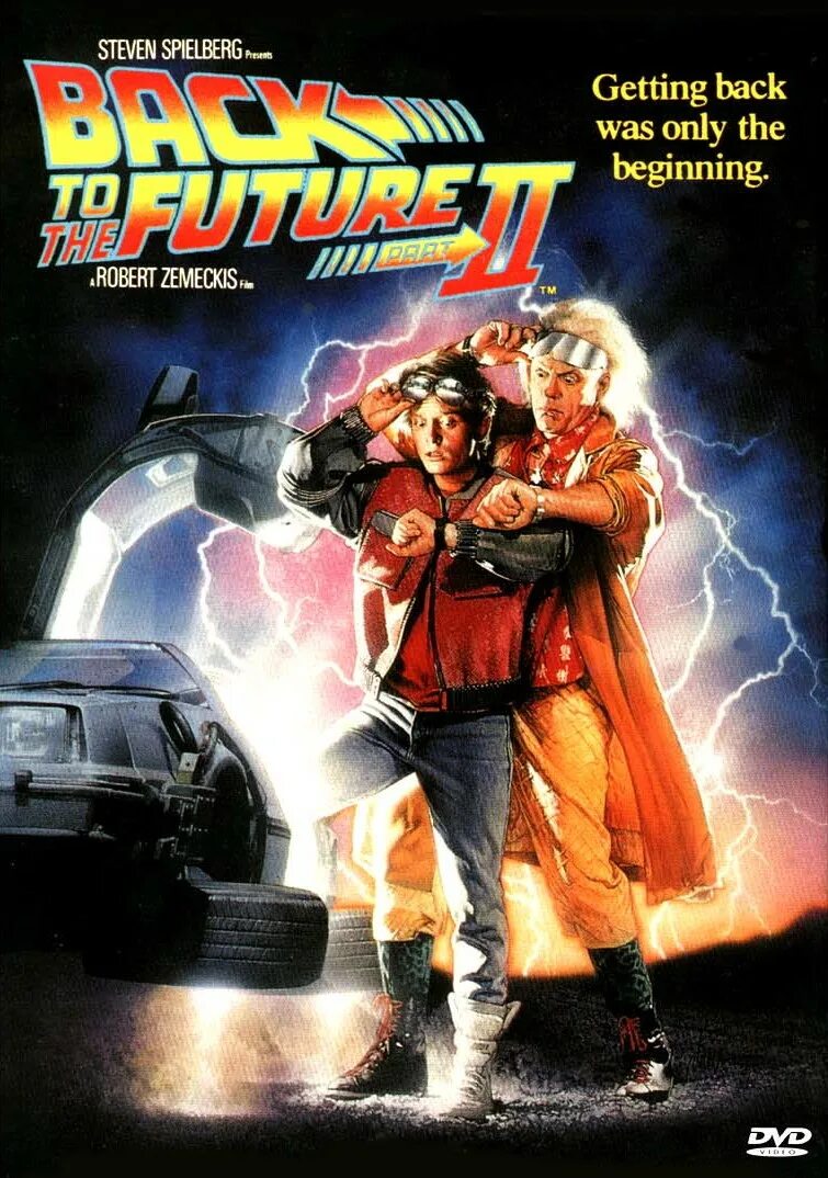 Назад в будущее Постер. Back to the future 2