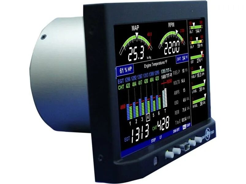 Прибор монитор. EDM 900. Integrated Modular Avionics 1g. Приборы engine Monitor. Круглые приборы engine Monitor.