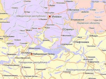 Ижевск местонахождение