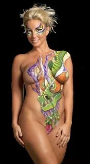 Body Paint Dragon Pesquisa Google Bodypaint Body Painting.