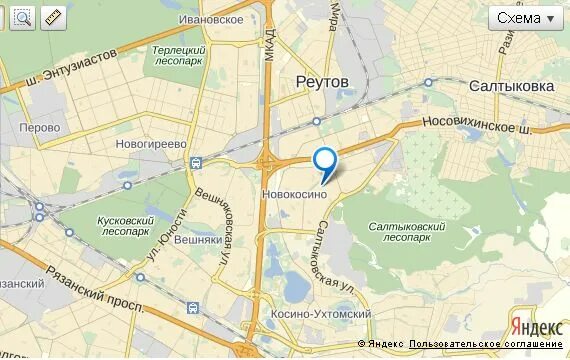 реутов, носовихинское шоссе, д. м новокосино адрес. метро новокосино выходы из метро. м новокосино на карте москвы. м новокосино выход 1.