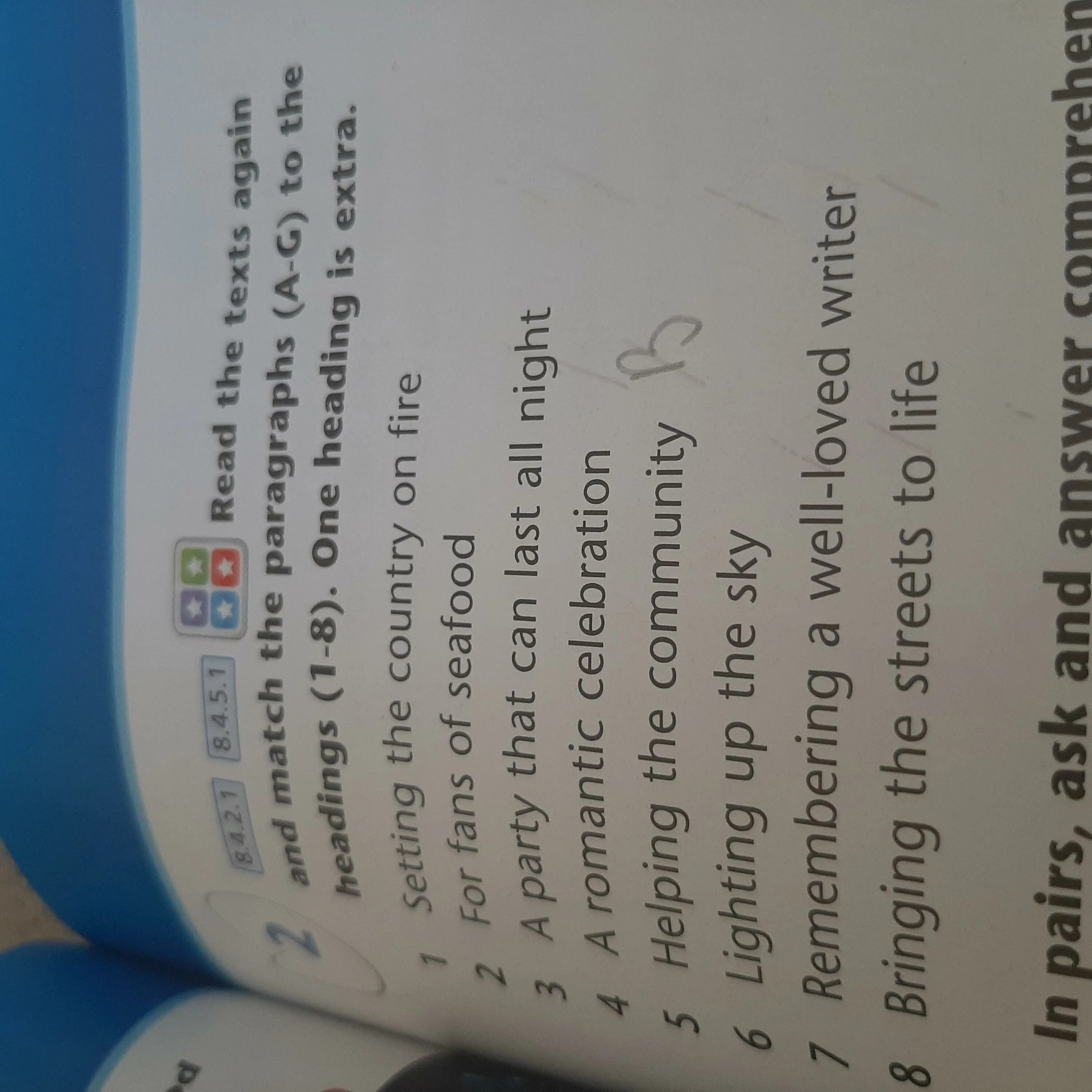 Reading Match the headings to the paragraphs. Read the text again and Match headings a e to paragraphs 14. Read the text again and Match the headings a-h to the Rules 1-7 there is one Extra heading. Read and listen to the text.Match paragraphs a-c to heading 1-4. there is one Extra heading..