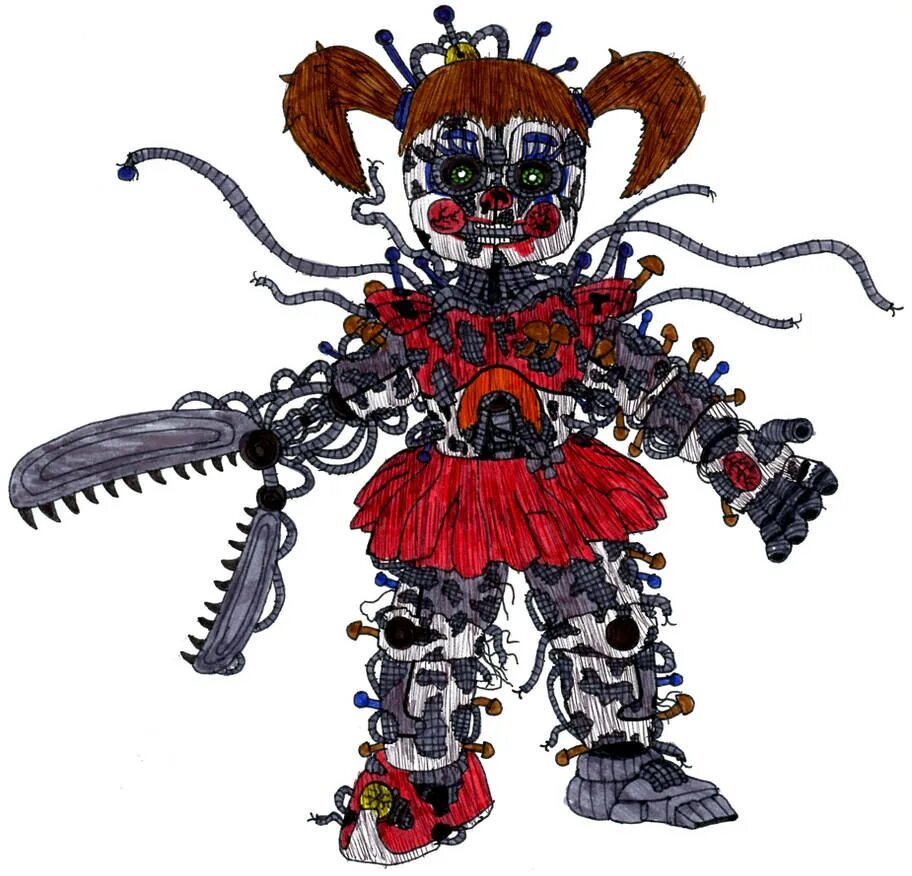 Фнаф 6 телефон. FNAF 6 Freakshow Lefty. FNAF 6 Freakshow Scrap Baby. Кошмарная бейби скример. Кошмарная скрап бейби.