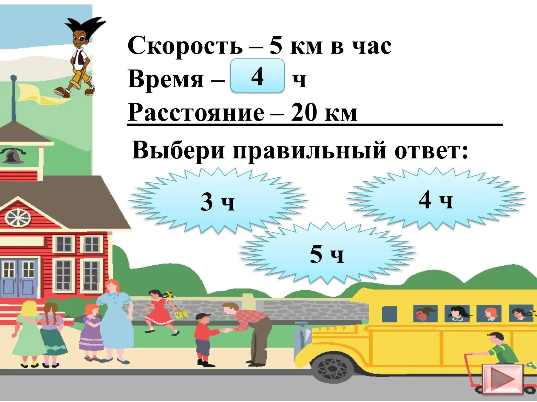 Скорость время расстояние. Таблица скорость время расстояние. 20 Км в час. Задача на скорость рисунок.