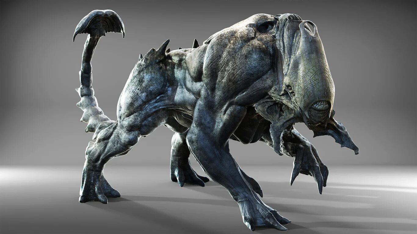 3д монстр. 3д монстр. 3д монстр. 3д монстр. Волколак ликан оборотень ликантроп.