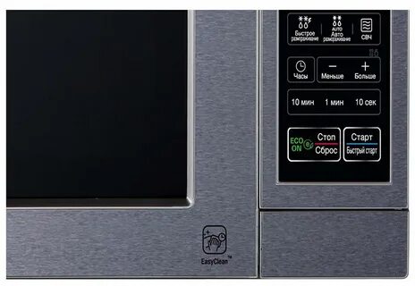 Микроволновка lg размер