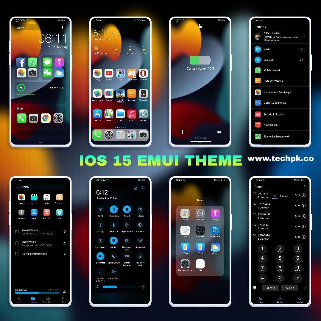 Ios emui. Ios emui