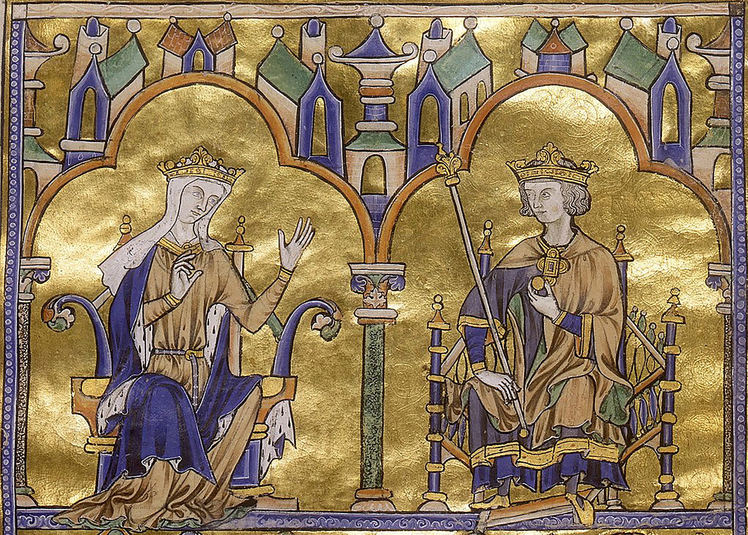 Искусство св. Искусство книжной миниатюры Готика Франция 13 век.