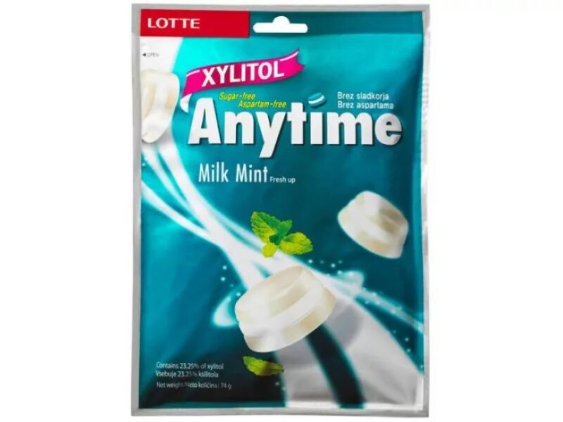 Сахар в леденцах купить. Лотте Энитайм леденцы. Anytime Xylitol конфеты. Конфеты anytime Lotte. Корейские конфеты anytime Xylitol.