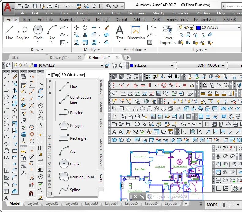 Графический Интерфейс AUTOCAD. Интерфейс программы AUTOCAD. Элементы интерфейса Автокад. Автокад программа. Feature tools