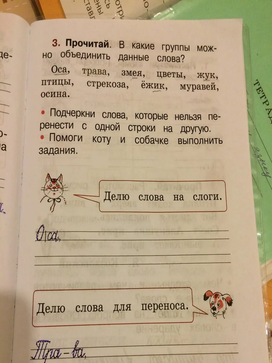 Прочитай по какому признаку можно объединить. Русский язык. 1 Класс. Русский язык. Рабочая тетрадь. 1 Класс. Русский язык 1 класс станица 19. В какие группы можно объединить слова.