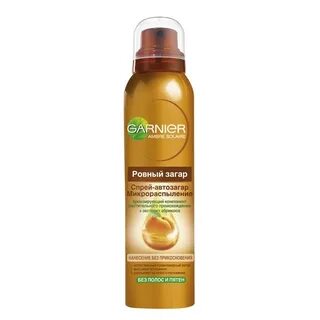 Garnier ровный загар отзывы