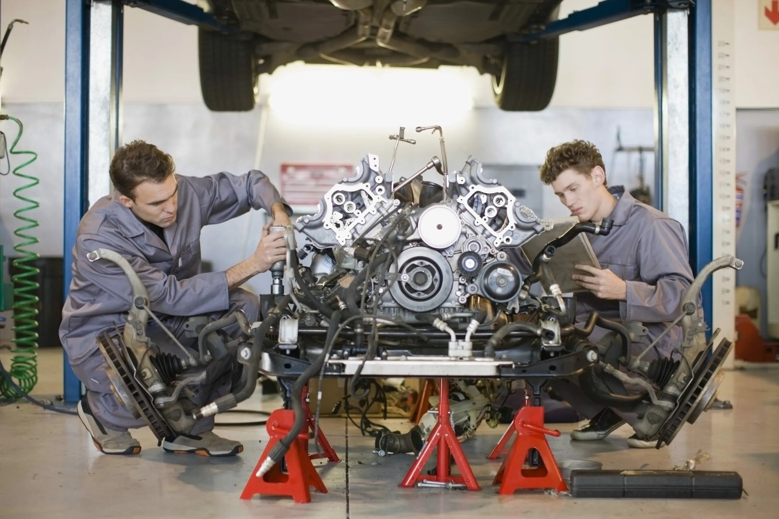 Mechanic has to