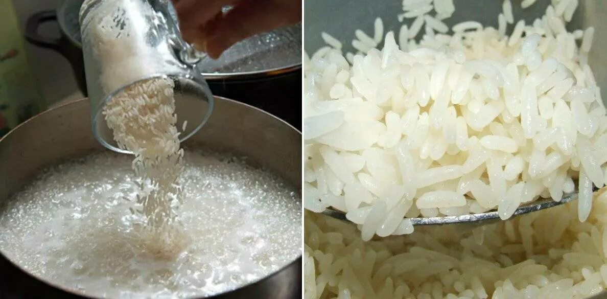 Сколько варится рис в кастрюле. Рассыпчатый гарнирный рис "рисинка к рисинке". Для варки риса. Кипящий рис. Вареный рис в кастрюле.